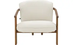 Goossens fauteuil porec beige stof - 8260330-{merk}-porec-fauteuil-stof-15